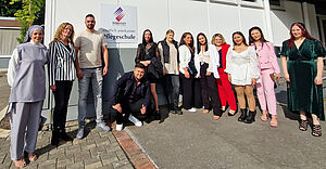 Gruppenbild der Examinierten