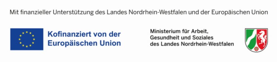 Loga des Fördergebers Land NRW